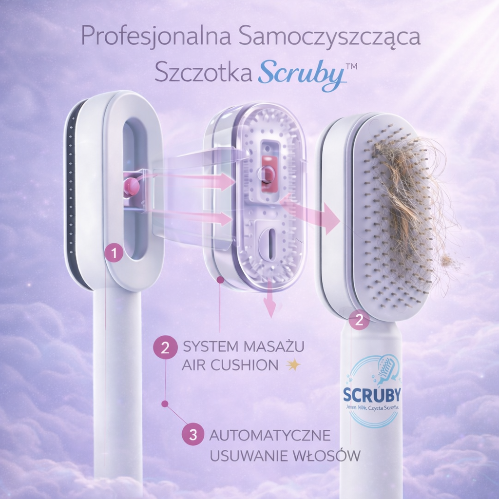 SCRUBY™ Pro – Samoczyszcząca Szczotka nowej generacji